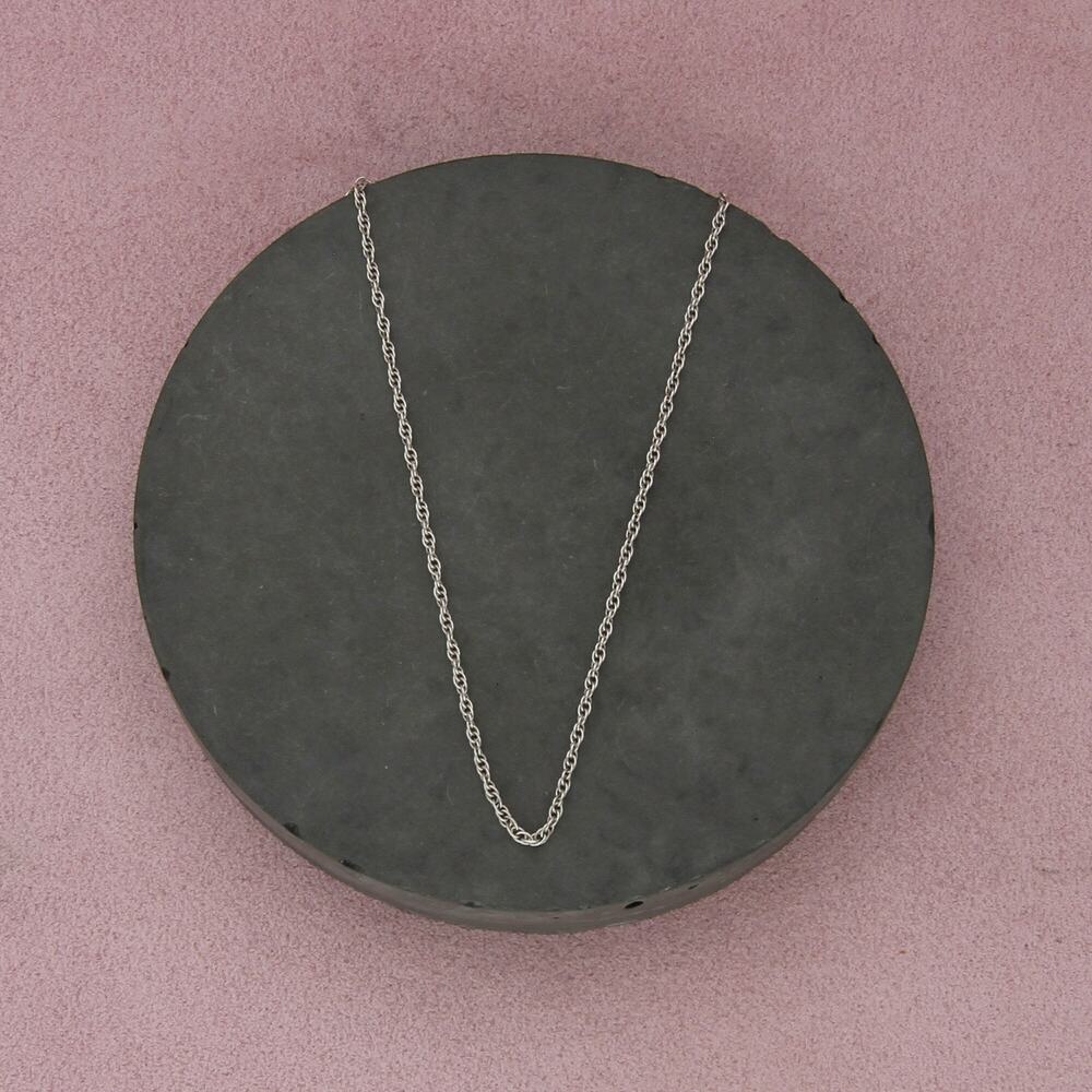 james avery sterling silver light rope chain necklace size 22in